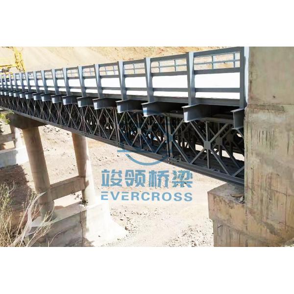 Mabey 200 Bailey Bridge Четырехкратный одиночный портативный стальной мост ODM