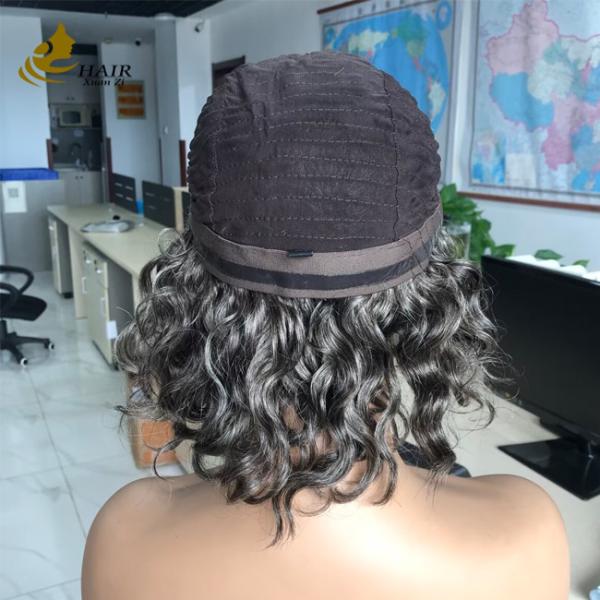 Ready To Wear Glueless Silk Top Full Lace Wig Hd Front Lace Human Hair Wig