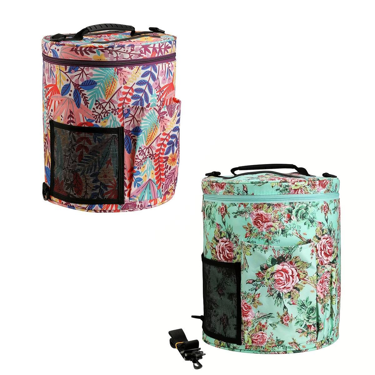 Customized Design DIY Wool Knitting Storage Bag With Double-Layer Fabric And Lightweight 290G