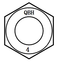 ASTM A194-2HM A194-2H A194-4 A194-7 A194-7M Nueces hexagonales pesadas con carbono y aleación de acero PTFE Negro/Zinc/H.D.G 1/2~4