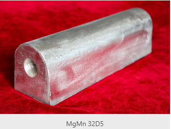 Smooth Silver Magnesium Alloys Anode Custom Weight for Industrial Protection
