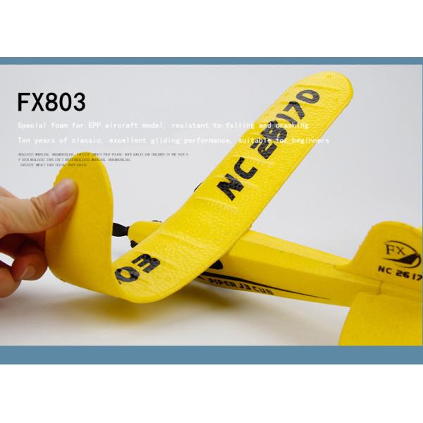Fx803 Piper Cub J-3 RC Самолет Модель технологии 2.4 ГГц Удалённое управление Самолет Глайдер для наружного видеосъемки Разрешение N/A