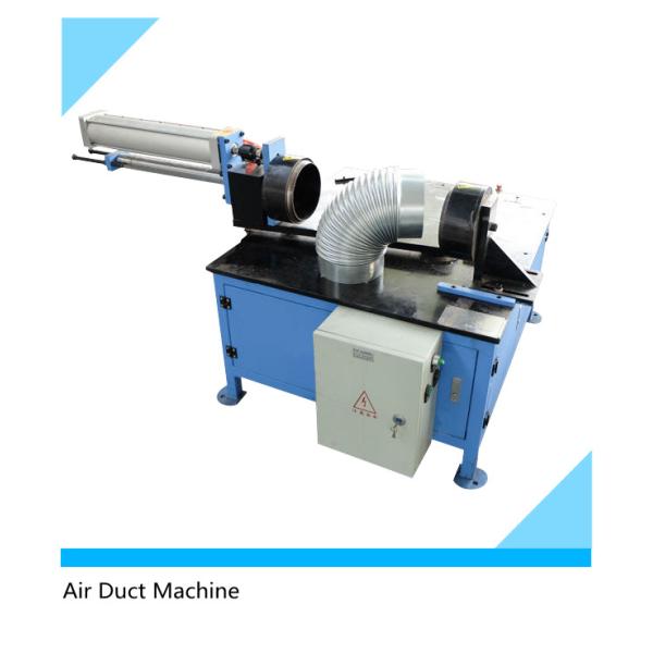650 Rpm/Min Air Duct Machine Stainless Steel Sheet Bellows Elbow Machine