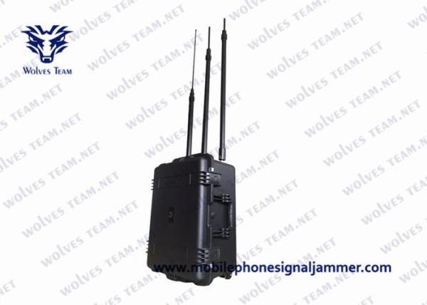Military VIP Protection Defence Vehicle Bomb Jammer Portable 4G Cell Phone Signal Jammer