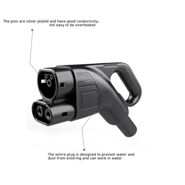 EVCOME CCS2 Plug IEC 62196 (1000V DC 80A 125A 150A 200A) Ev Charger Connector With 5m Length Cable or Custorized OEM