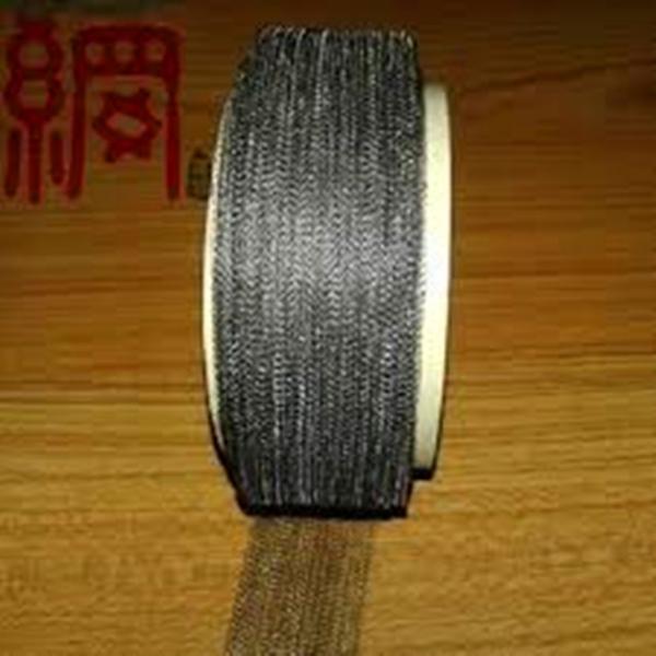 Knitted Wire Mesh RF Shielding Gasket 25*3.15 For Rf Shielding Room