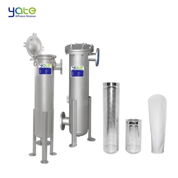 Stainless Steel 304/316 Industrial Bag Filter Housing for Liquid Filtration