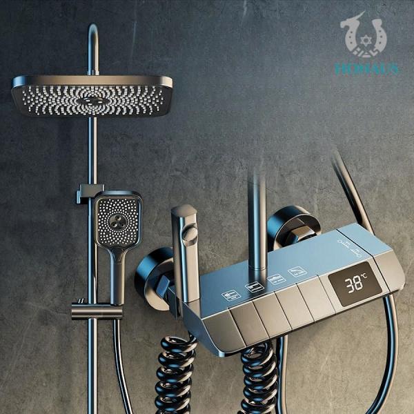 Rainfall Spray Exposed Valve Showers
