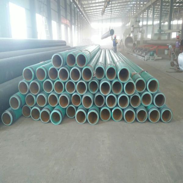 API5L X52 PSL1 6 Inch SCH40 Plastic Coated Steel Pipe DIN 30678