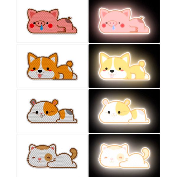 OEM 720 Dpi Car Reflective Sticker Decals Driver Safety Reminder For Truck