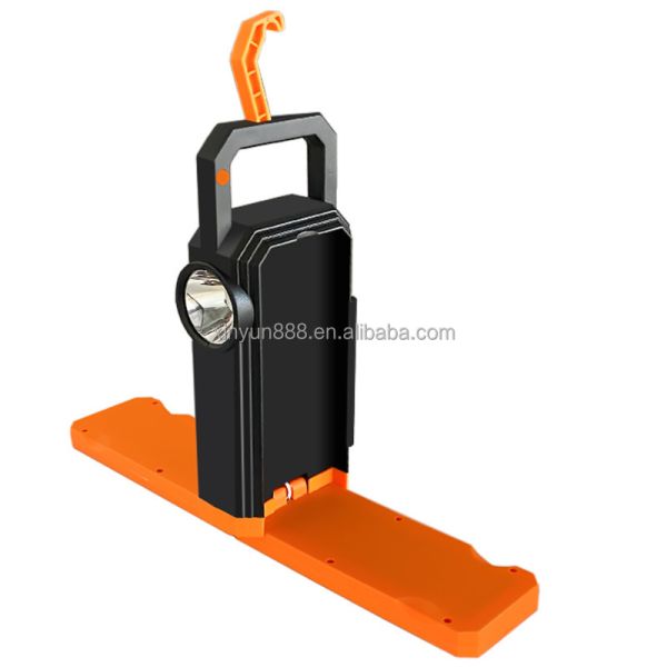 Multi Functional Searchlight Outdoor Solar Power Bank Strong Light Flashlight LED Handheld Light Wholesale Camping