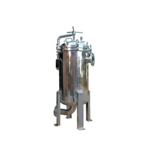 Food Grade Stainless Steel Bag Filter Housing For Water Treatment Plant
