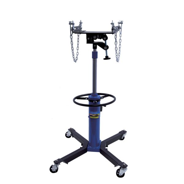 0.5T 820-1768mm Transmission Floor Jack Adjustable Platform + Chains For Car / SUV Repair