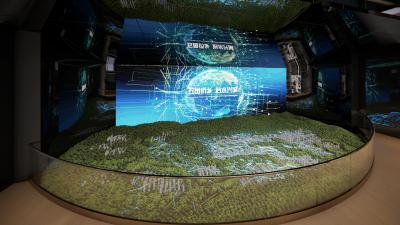 1:500 Regional Topography Model Architecture Hydrology Model Customized