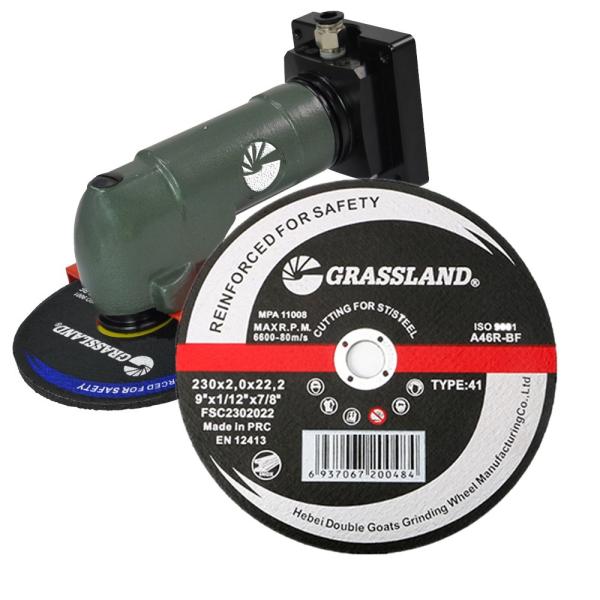 9 230mm X 2mm X 22.2mm Stainless Steel Cutting Discs Angle Grinder Using EN 12413