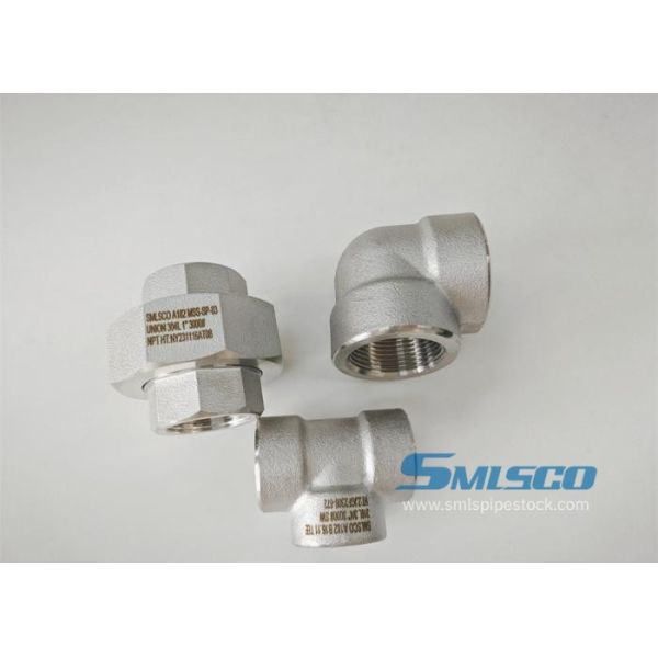 F53 Forged Fitting SW Union for Offshore Oil And Gas PED Certified