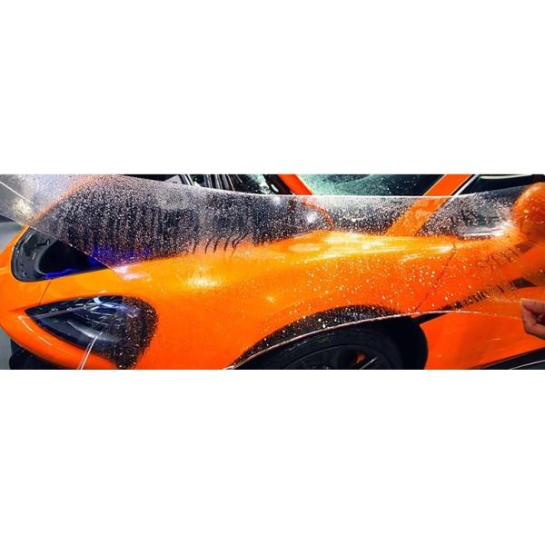 24'' Width Removable Glue Vehicle Wrap Car Paint Protection Film Tpu Material