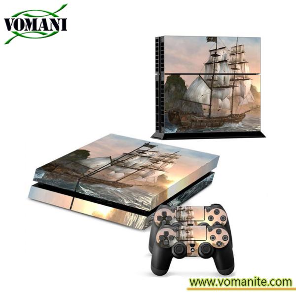 Fashion design ODM vinyl skin cover for Sony PS4 Playstation 4 protective skin sticker