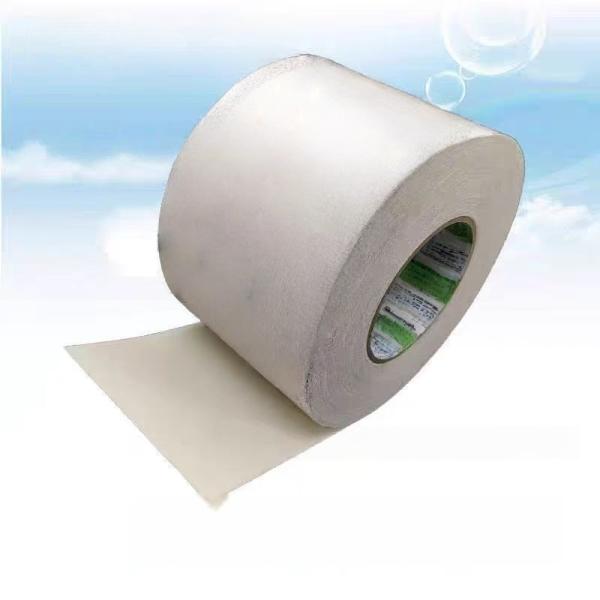 High Mechanical Strength PET / Cotton Paper Substrate-less Heat Retardant Tape