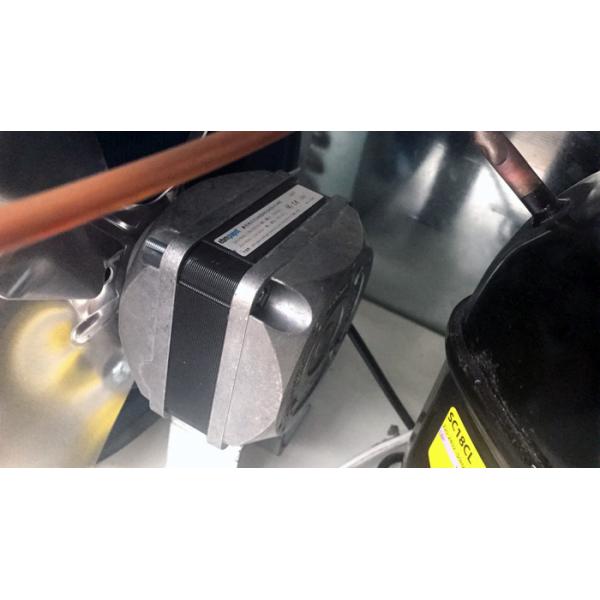 Коммерчески глубокий замораживатель острова супермаркета, замораживатель раздвижной двери морепродуктов