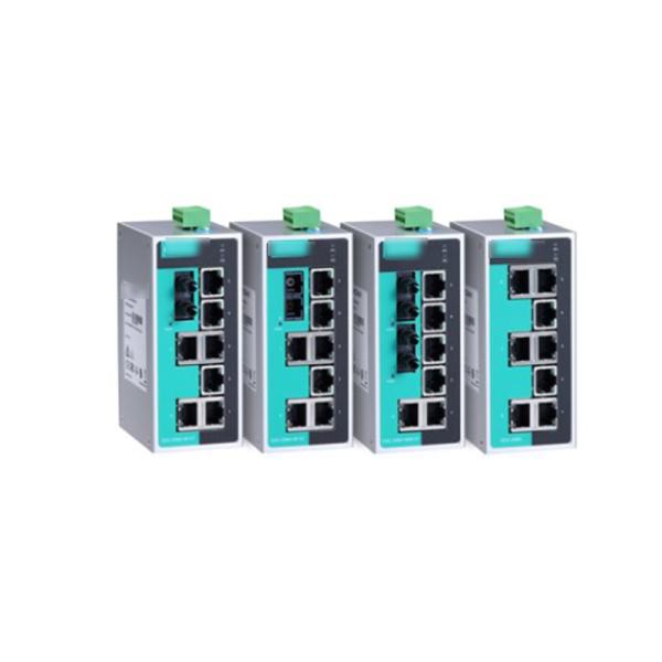 EDS-208A-SS-SC IP30 8-port Unmanaged Industrial Ethernet Switch 100% Original for MOXA