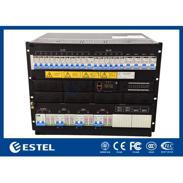 9kw Hybrid Rectifier Power System Solar Power for 4G 5G Base Station Infrastructure
