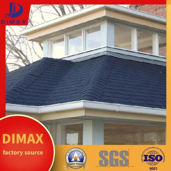 Color Stone Coated Fiberglass Asphalt Shingles Waterproof Fire-resistant Shingles ODM