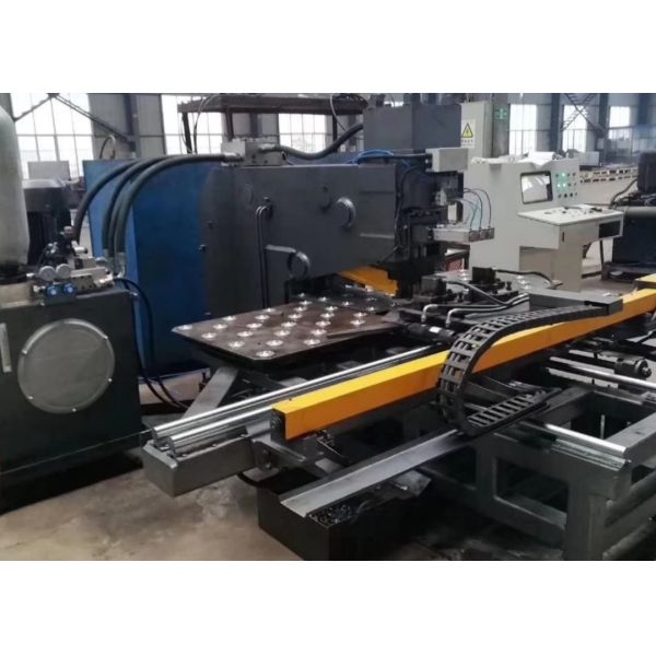 Heavy Plate Hole Making BNCZ100 CNC Plate Drilling Machine Steel Fabrication Companies