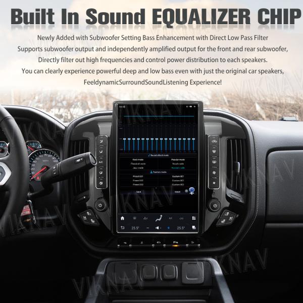 Unidad principal del coche de Android de las multimedias para Chevroler Silverado/GMC SIERRA 2013-2020