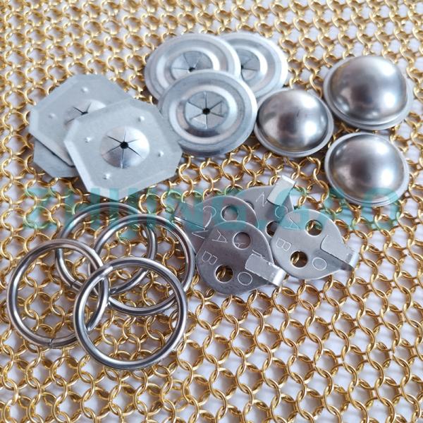 SS304 再利用可能な隔離パッドのためのローズリングアンカー