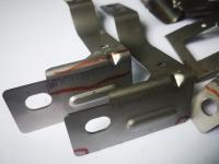 Pièces d'emboutissage en acier inoxydable en stock.