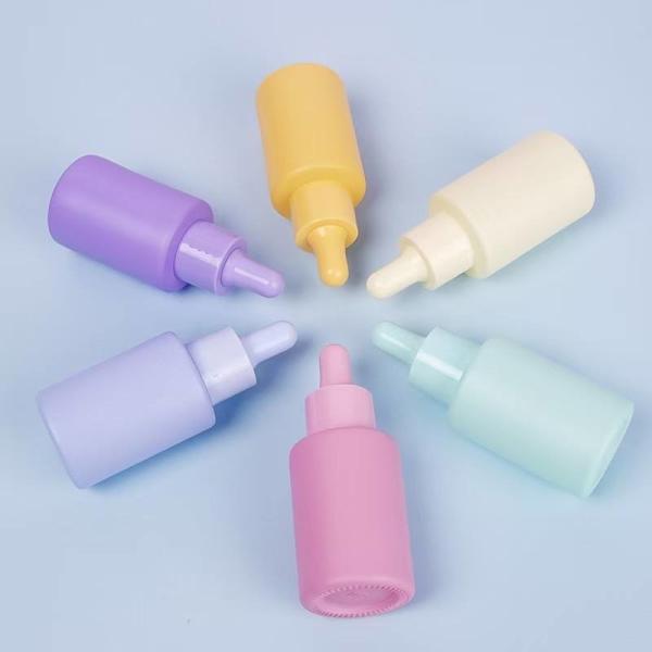 Dropper Glass Essential Oil Bottle 30ml 50ml Frosted Glass Matt Essence Drip