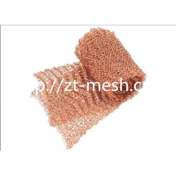 Heat Resistant Compressed Knitted Wire Mesh Providing Performance in High Temperature Environments and Industrial Filters