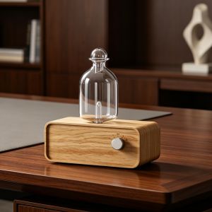 2600mAh High-capacity Lithium Battery Wood Aroma Diffuser with Cold-air Diffusion and In-depth Customization Services