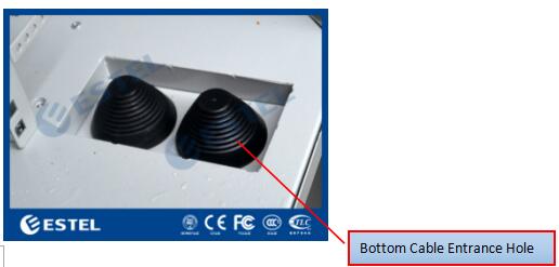 Heat Insulation PEF Battery Storage Cabinet Outdoor Rack Enclosure 3 Shelves Cooling