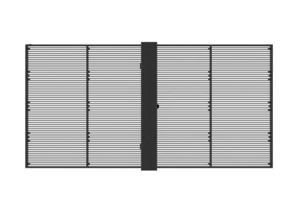 P7.8 Transparent LED Screens DP1.2 Waterproof Indoor Digital Signage Display
