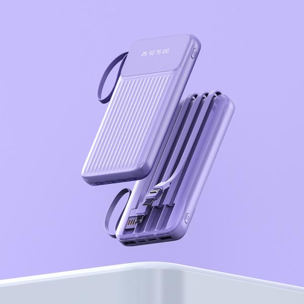 5V/2A Type-C Input Powerbank 10000mAh Slim Mobile Charger Power Bank With CE Certificate