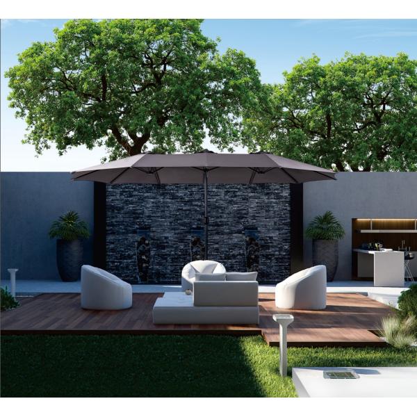 15 Ft  13 Ft 10 Ft Patio Umbrella Sunshade Backyard Banana Umbrella Garden Parasol Sun Protection