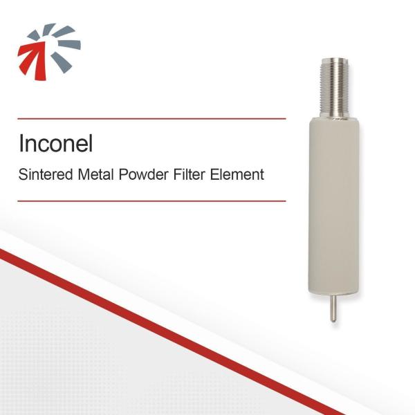 Customized Filtration Inconel Sintered Metal Powder Filter Element with 0.1um Rating