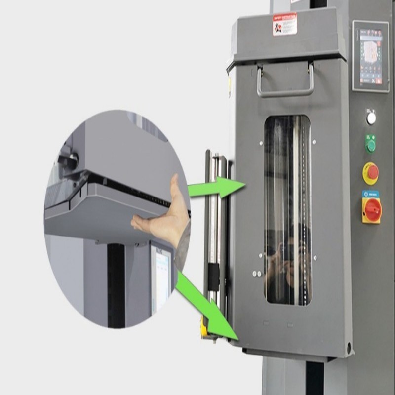 Automatic M Type Turntable Pallet Wrapping Machine For Warehouses / Manufacturing Plants