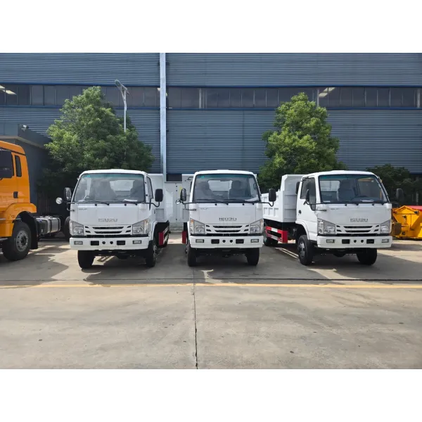 Isuzu 5 Ton Dump Truck 4X4 Drive 5 Ton Loading Capacity Shipped From China Factory