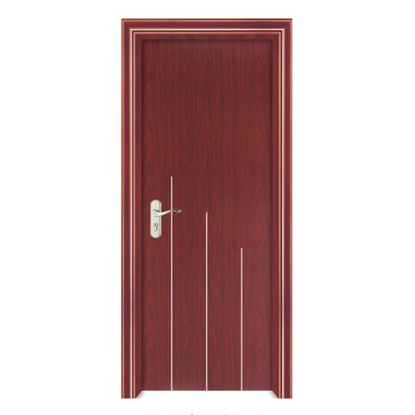 Puerta hueca WPC elegante y versátil para interiores modernos y duraderos con propiedades de aislamiento térmico
