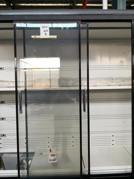 Sliding Glass Door Multideck Display Fridge Auto Defrosting With Multi Deck Shelving