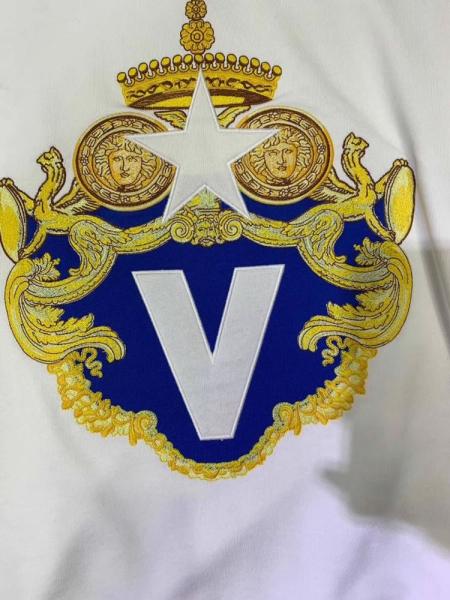 High Quality Men Hip Hop Embroidered Crewneck Fashion Sweatshirt for Men