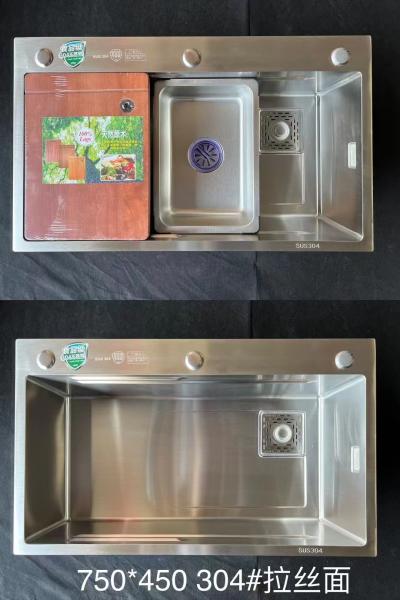 36 Inches Cabinet Size Drop-in Kitchen Sink and Performance with 1 Bowl