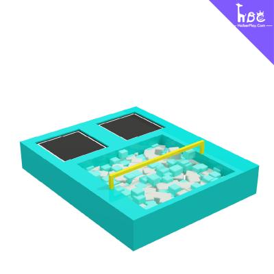 Équipement de terrain de jeux commerciaux Trampoline Assemblage de piscine à éponge