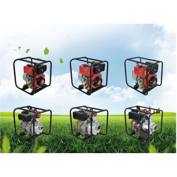 13.5L Portable Diesel Fire Pump 6.3kw Small Fire Fighting Pump