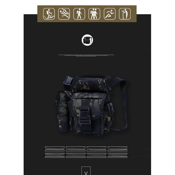 600D Оксфордская ткань портативный пояс и бедро ремень с логотипом держателя бутылки с водой