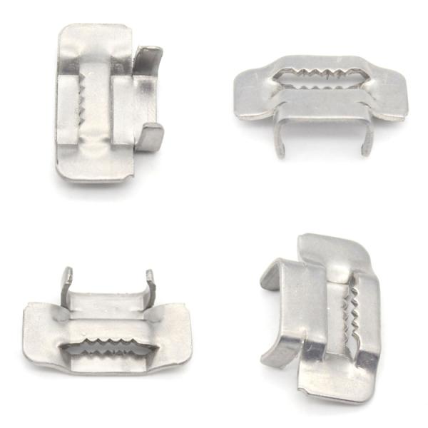 Classification incendie type de boucle à dents ignifuges pour les boucles de bande en acier inoxydable 201/304