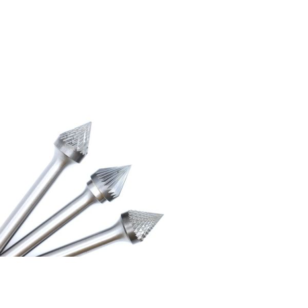 SJ-5M Countersink 60° Double Cut Carbide Burr - For Countersinking and Hole Edge Work